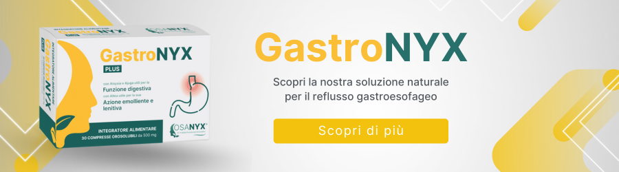 Gatronyx integratore per reflusso grastroesofageo Osanyx